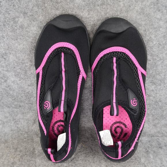 Champion Water Shoes Womens 5 6 Slip On Beach Swim Black Pink Flat Outdoor Sport - Picture 7 of 12
